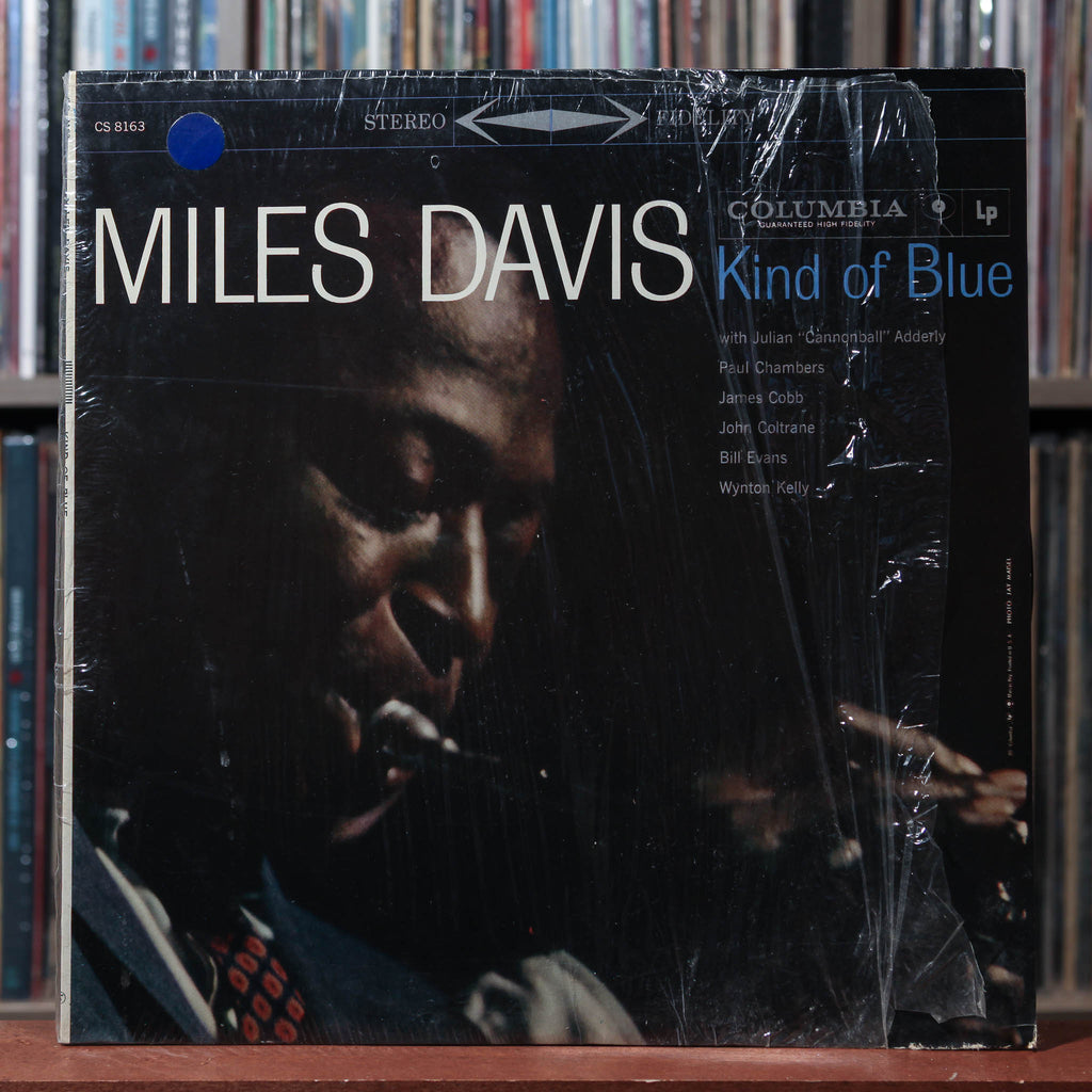 Miles Davis - Kind Of Blue - w/ SHRINK - 1971 Columbia, VG+/VG