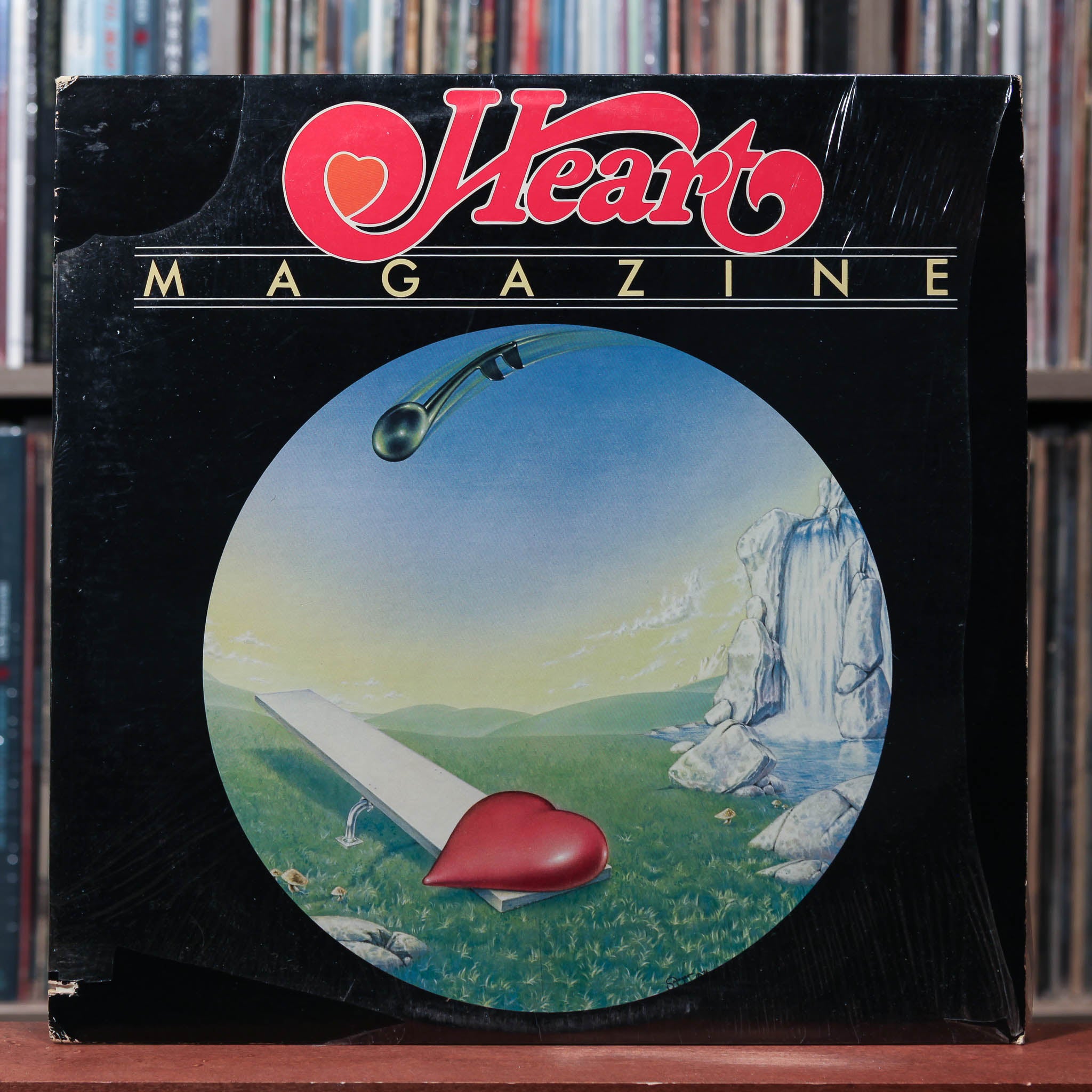 Heart - Magazine - w/ SHRINK - 1978 Mushroom, VG/VG