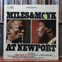 Load image into Gallery viewer, Miles Davis Sextet, Thelonious Monk Quartet - Miles &amp; Monk At Newport - VG+/NM 1
