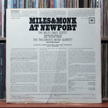 Load image into Gallery viewer, Miles Davis Sextet, Thelonious Monk Quartet - Miles &amp; Monk At Newport - VG+/NM 2
