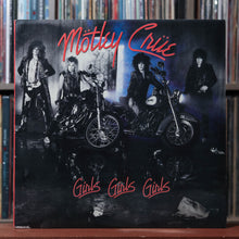 Load image into Gallery viewer, Mötley Crüe - Girls, Girls, Girls - 1987 Elektra, VG+/VG+ 1
