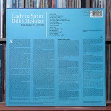 Load image into Gallery viewer, Billie Holiday, Ray Ellis And His Orchestra - Lady In Satin - W/ INSERT 1987 Columbia, VG+/NM 2
