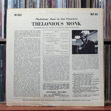 Load image into Gallery viewer, Thelonious Monk - Thelonious Alone In San Francisco - 1962 Riverside, VG/VG 2
