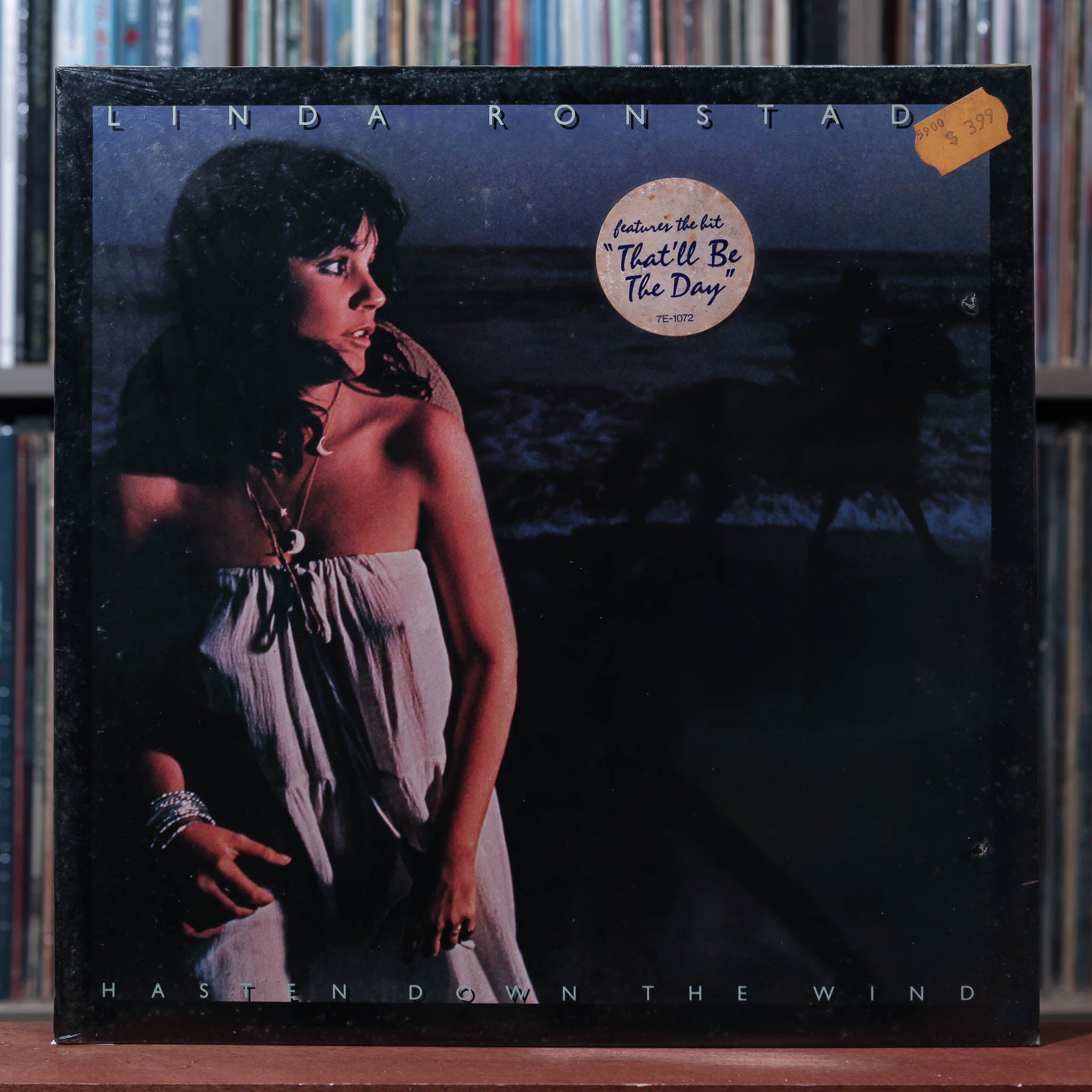 Linda Ronstadt - Hasten Down The Wind - 1976 Asylum, SEALED