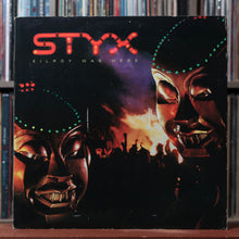 Load image into Gallery viewer, Styx - Kilroy Was Here - TRANS BLUE Vinyl - 1983 A&amp;M, VG/VG+ 1
