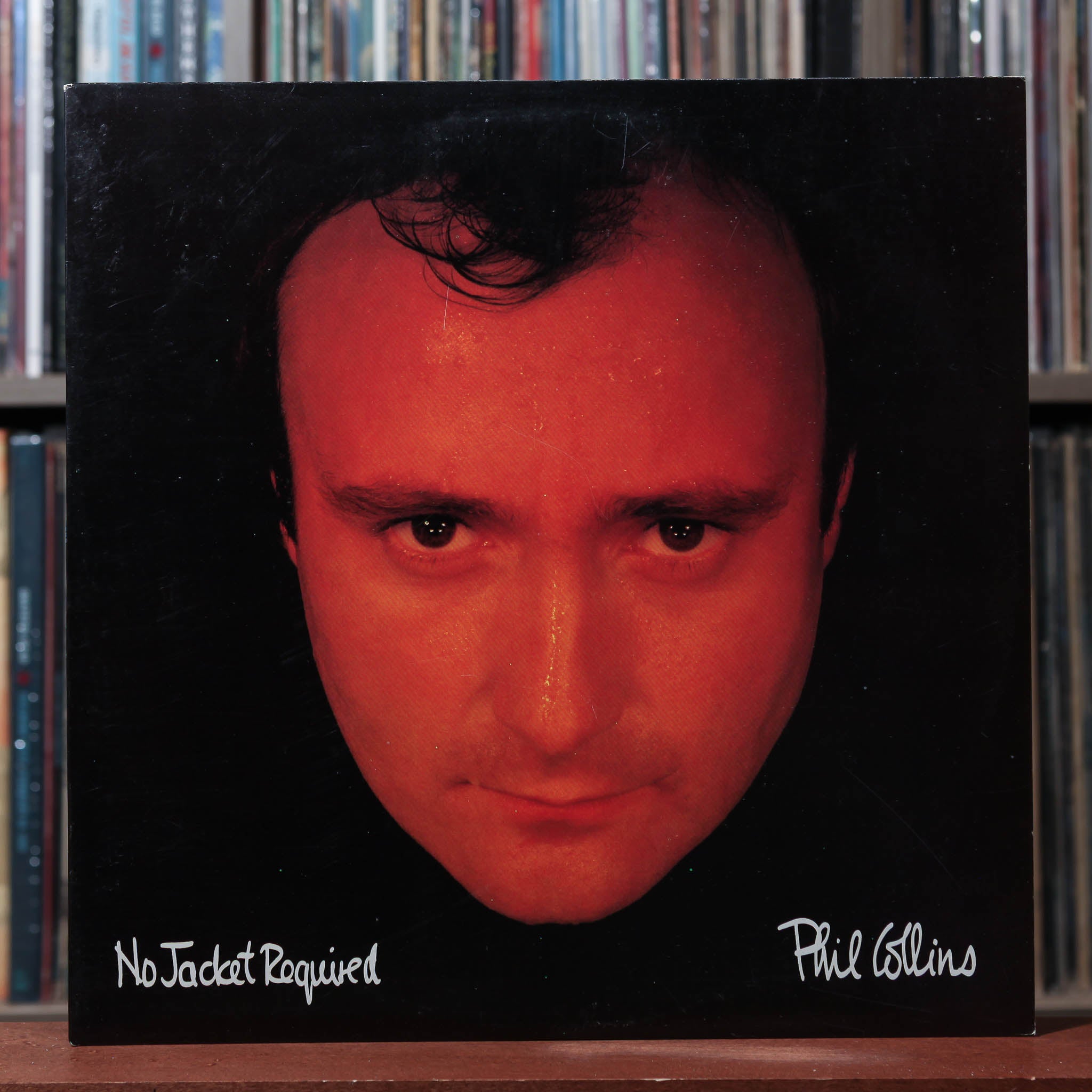 Phil Collins - No Jacket Required - 1985 Atlantic, VG+/EX