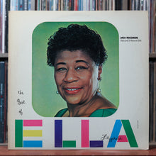 Load image into Gallery viewer, Ella Fitzgerald - The Best Of Ella Fitzgerald - 1970's 2LP MCA, VG+/VG 1
