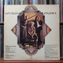 Load image into Gallery viewer, Cream - Live Cream Volume II - 1972 ATCO, VG/VG 2
