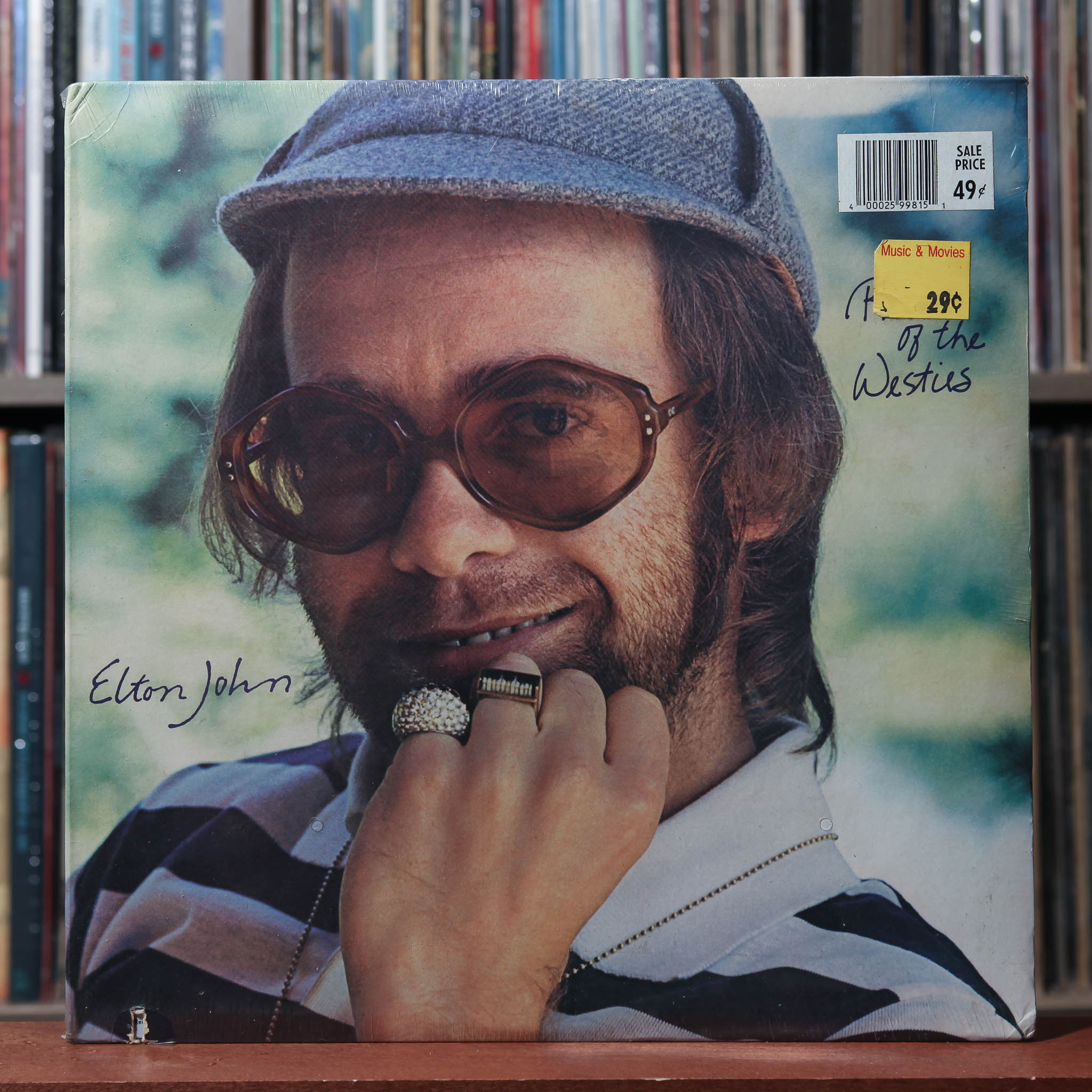 英LP Elton John Rock Of The Westies 1stプレ Elton John - Rock Of The Westies - 1975 MCA, SEALED