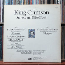 Load image into Gallery viewer, King Crimson - Starless And Bible Black - 1974 Atlantic, VG/VG 2
