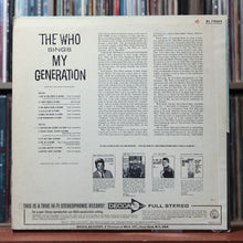 Load image into Gallery viewer, The Who - Sings My Generation - 1967 Decca, VG/VG 2
