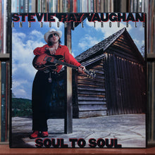 Load image into Gallery viewer, Stevie Ray Vaughan &amp; Double Trouble - Soul To Soul - 1985 Epic, VG/EX 1
