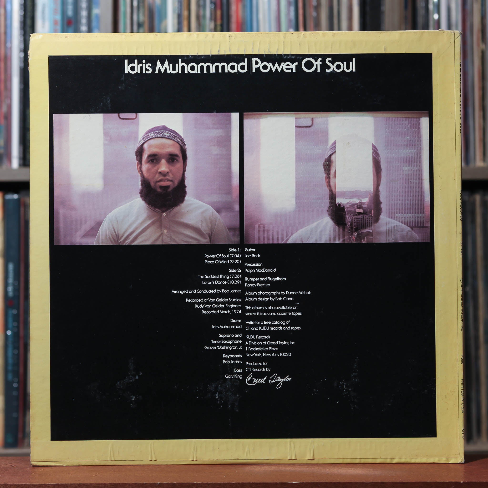 Idris Muhammad - Power Of Soul - 1974 Kudu, VG/VG+