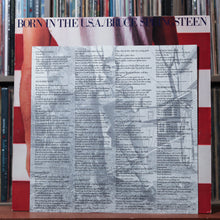 Load image into Gallery viewer, Bruce Springsteen - Born In The U.S.A. - PROMO - INSERT 1984 Columbia, VG/VG 5
