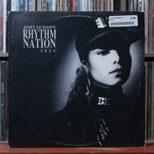 Load image into Gallery viewer, Janet Jackson - Rhythm Nation 1814 - 1989 A&amp;M, VG/VG 1
