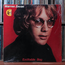 Load image into Gallery viewer, Warren Zevon - Excitable Boy - w/ SHRINK - 1978 Asylum, VG/VG+ 1
