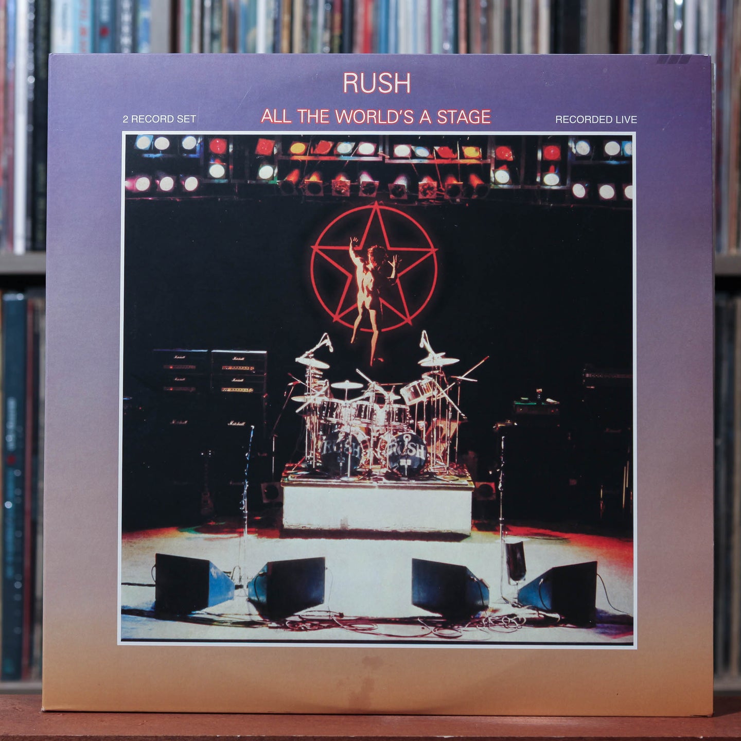 Rush - All The World's A Stage - 2LP USA & Canada 2015 Anthem, EX/EX