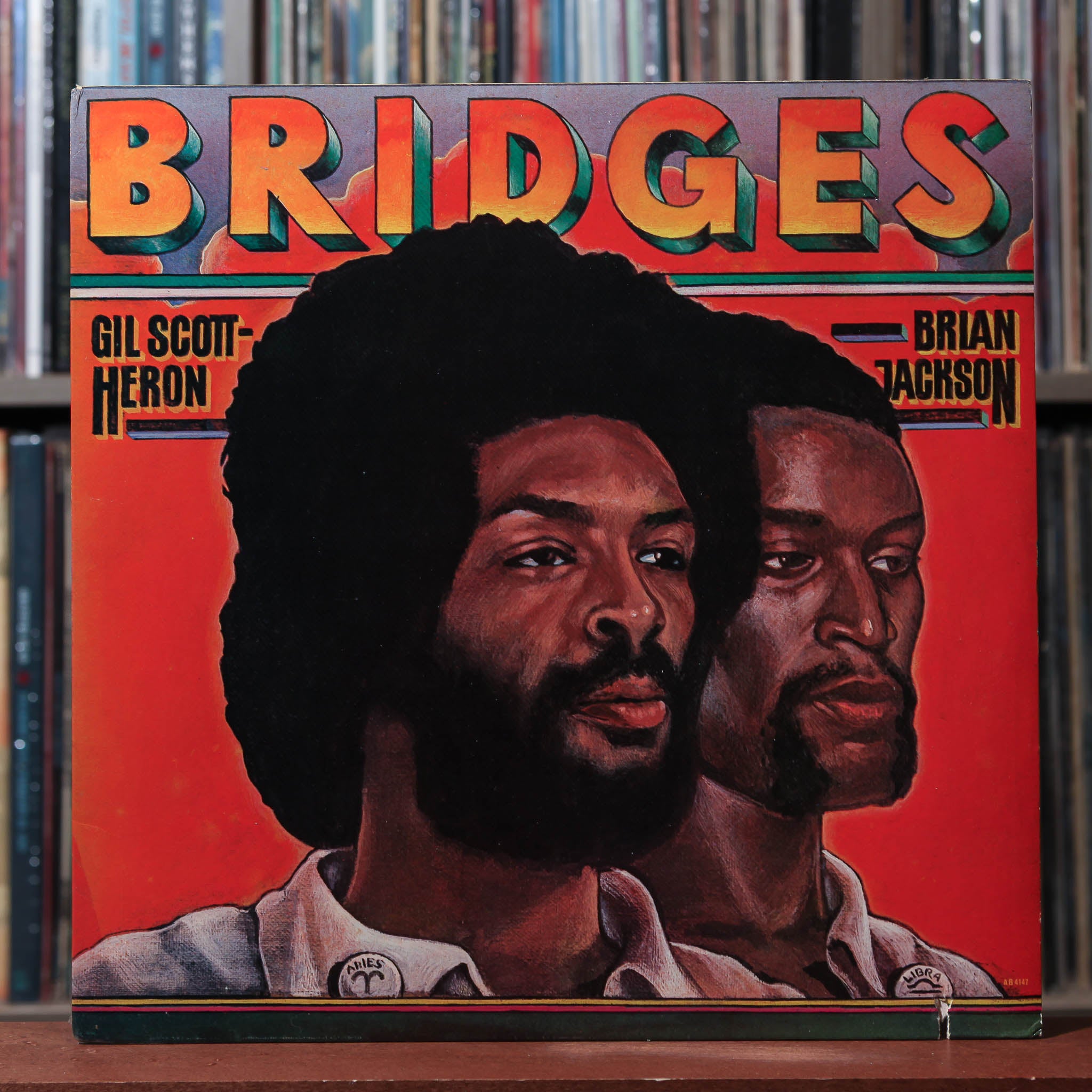 Gil Scott-Heron & Brian Jackson レコード Gil Scott-Heron & Brian Jackson - Bridges - 1977 Arista, VG/VG