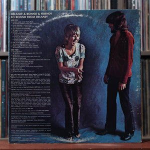 US ORIG ★ Delaney & Bonnie  ★LP レコード Delaney & Bonnie & Friends - To Bonnie From Delaney - 1970 ATCO, VG/VG