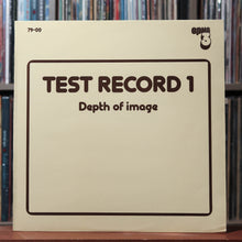 Load image into Gallery viewer, Various - Test Record 1 (Depth Of Image) - INSERT Sweden 1979 Opus 3, VG/EX 1
