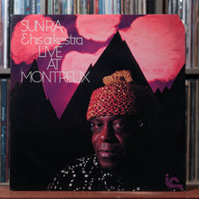 Load image into Gallery viewer, The Sun Ra Arkestra Live At Montreux W/ PRESS RELEASE 2LP 1978 Inner City VG/EX 1
