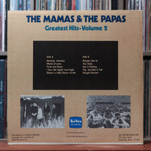 Load image into Gallery viewer, The Mamas &amp; The Papas - Greatest Hits-Volume 2 - 1977, VG/EX 2
