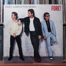 Load image into Gallery viewer, Huey Lewis &amp; The News - Fore! - 1986 Chrysalis, VG+/VG+ 1
