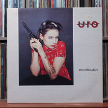 Load image into Gallery viewer, UFO - Misdemeanor - UK 1985 Chrysalis, VG+/VG+ 1
