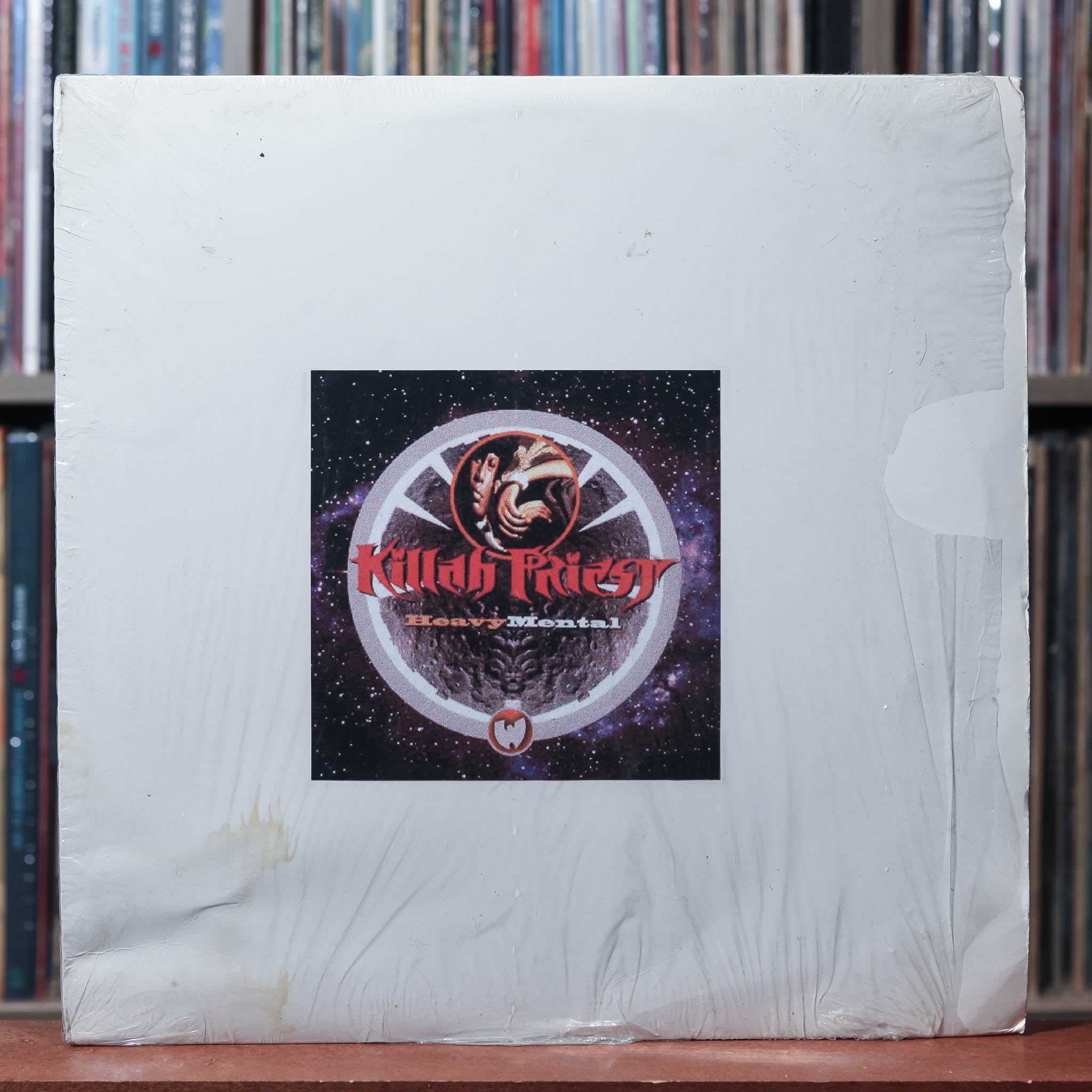 Killah Priest - Heavy Mental - PROMO w/ SHRINK - 2LP 1998 Geffen, VG/V