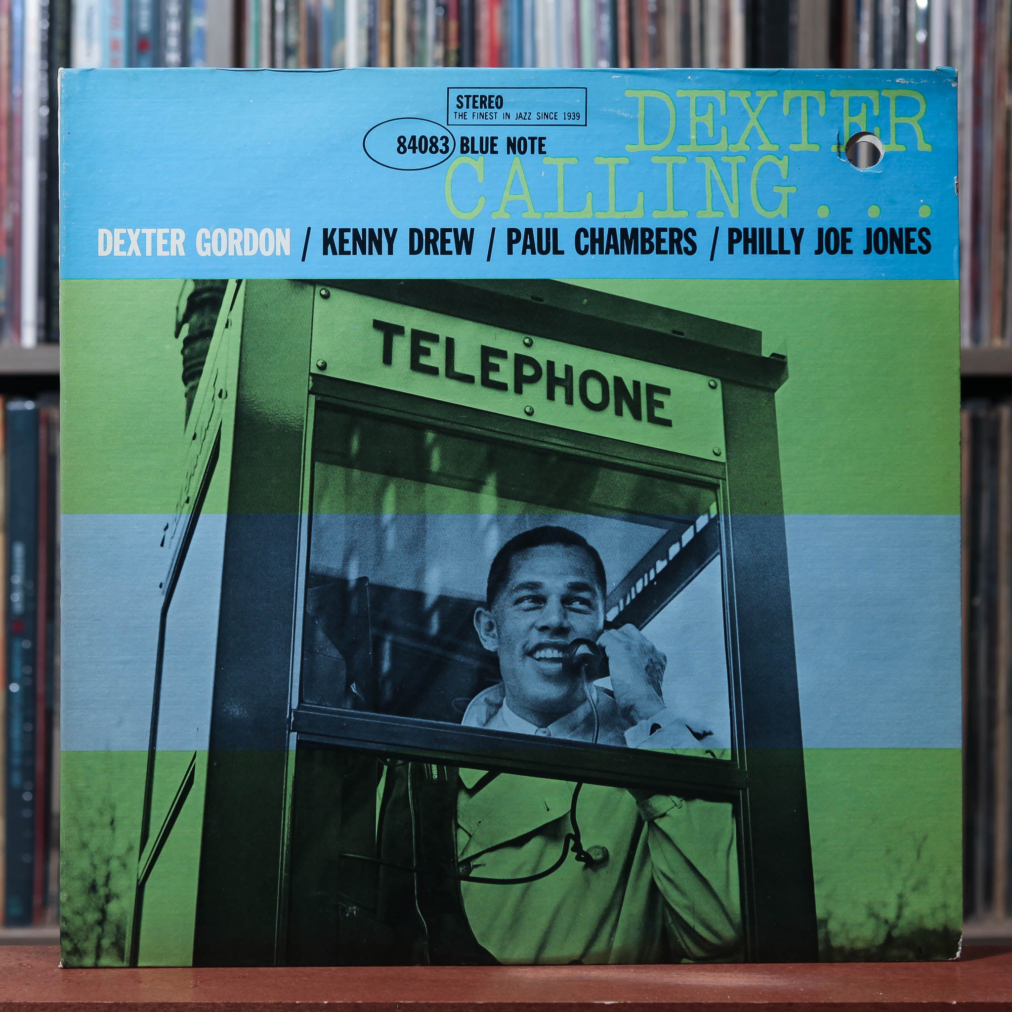 Dexter Gordon - Dexter Calling . . . - 1977 Blue Note, VG+/VG+