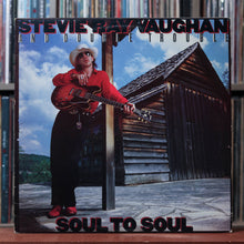 Load image into Gallery viewer, Stevie Ray Vaughan &amp; Double Trouble - Soul To Soul - 1985 Epic, VG/EX 1
