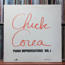 Load image into Gallery viewer, Chick Corea - Piano Improvisations Vol. 1 - 1970's ECM, VG/EX 1

