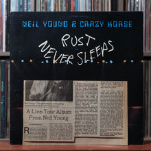 Load image into Gallery viewer, Neil Young, Crazy Horse Rust Never Sleeps PROMO W/ PRESS KIT 1979 Reprise VG+/VG 12
