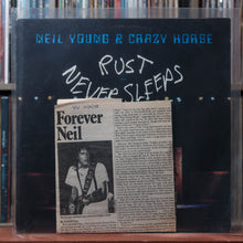 Load image into Gallery viewer, Neil Young, Crazy Horse Rust Never Sleeps PROMO W/ PRESS KIT 1979 Reprise VG+/VG 13
