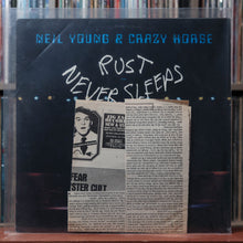 Load image into Gallery viewer, Neil Young, Crazy Horse Rust Never Sleeps PROMO W/ PRESS KIT 1979 Reprise VG+/VG 14
