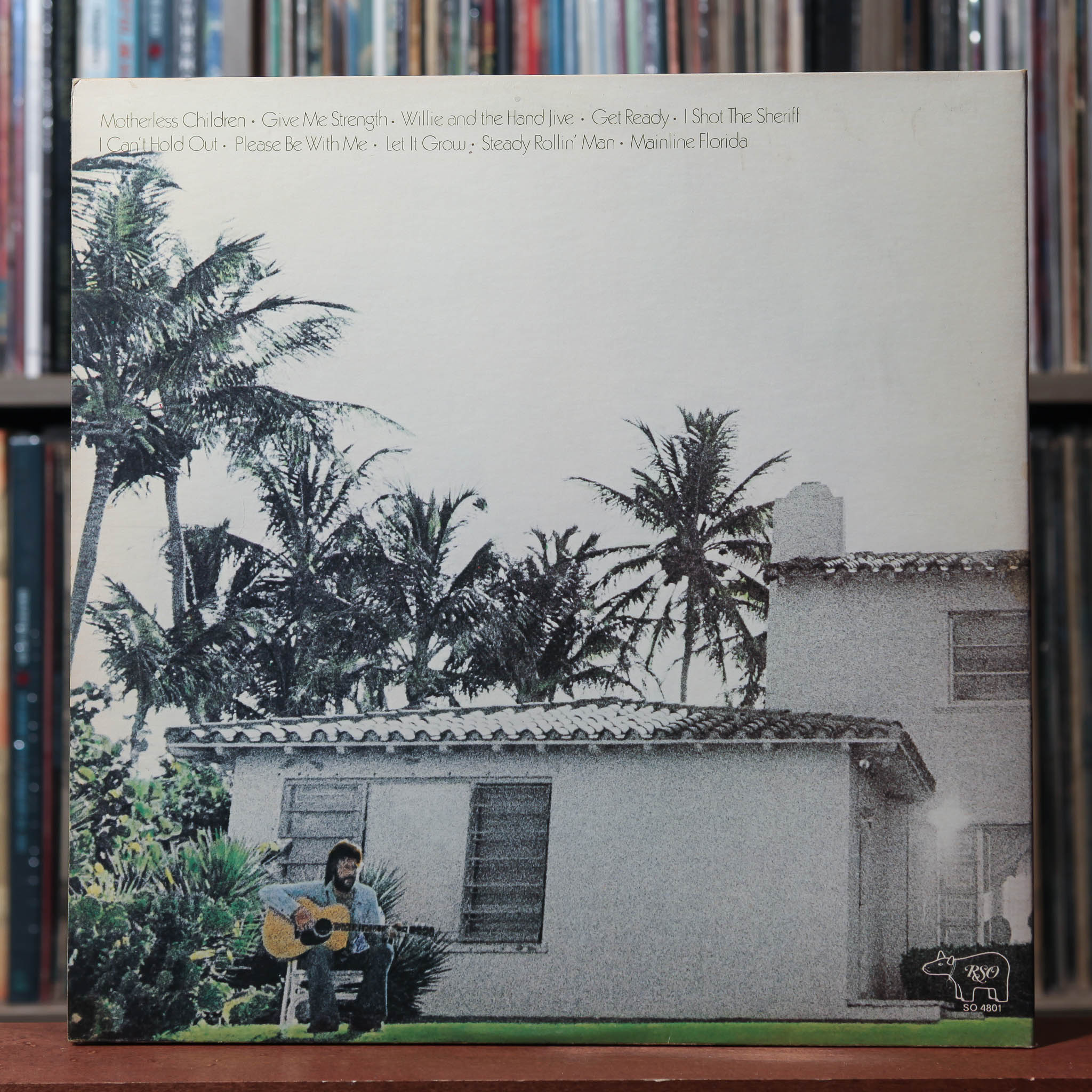 Eric Clapton 461 Ocean Boulevard バンドスコア Eric Clapton - 461 Ocean Boulevard - 1974 RSO, VG+/VG