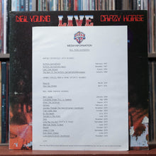 Load image into Gallery viewer, Neil Young Crazy Horse Live Rust PROMO PRESS RELEASE, PHOTO 1979 Reprise VG/VG+ 7
