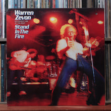 Load image into Gallery viewer, Warren Zevon - Stand In The Fire - PROMO W/ RELEASE - 1980 Asylum, VG/VG 1
