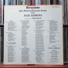 Load image into Gallery viewer, Julie Andrews Firestone - Your Favorite Christmas Carols Volume 5 - 1966, VG+/VG 2
