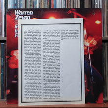 Load image into Gallery viewer, Warren Zevon - Stand In The Fire - PROMO W/ RELEASE - 1980 Asylum, VG/VG 6
