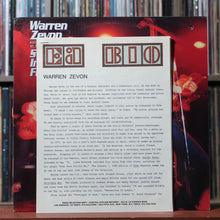 Load image into Gallery viewer, Warren Zevon - Stand In The Fire - PROMO W/ RELEASE - 1980 Asylum, VG/VG 7

