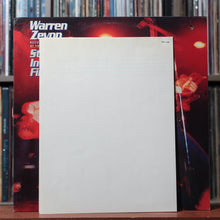 Load image into Gallery viewer, Warren Zevon - Stand In The Fire - PROMO W/ RELEASE - 1980 Asylum, VG/VG 8
