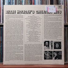 Load image into Gallery viewer, Billie Holiday - Billie Holiday’s Greatest Hits - MONO - 1981 Columbia, EX/EX 2
