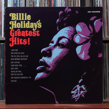 Load image into Gallery viewer, Billie Holiday - Billie Holiday's Greatest Hits! - 1980 MCA, VG+/VG 1

