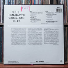 Load image into Gallery viewer, Billie Holiday - Billie Holiday's Greatest Hits! - 1980 MCA, VG+/VG 2
