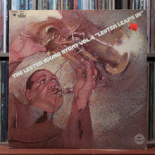 Load image into Gallery viewer, Lester Young - The Lester Young Story Vol.4 "Lester Leaps In" - 2LP 1979, VG/VG+ 1
