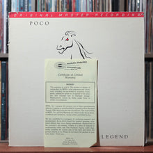 Load image into Gallery viewer, Poco - Legend - INSERT 1979 Mobile Fidelity Sound Lab, VG/VG 5

