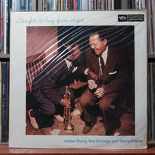Load image into Gallery viewer, Lester Young, Eldridge,  Edison, Laughin To Keep From Cryin INSERT Japan 1980 EX 1
