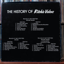 Load image into Gallery viewer, Ritchie Valens - The History Of Ritchie Valens - 3LP Box Set BOOKLET 1981, VG/NM 2
