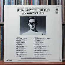Load image into Gallery viewer, Buddy Holly, The Crickets - 20 Golden Greats - 1978 MCA, VG+/VG 2
